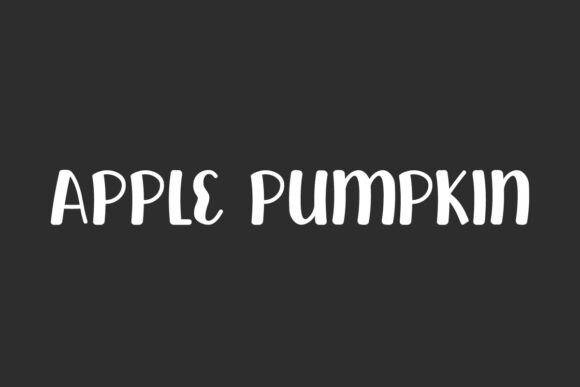 Apple Pumpkin: The Perfect Display Font for Seasonal Creations