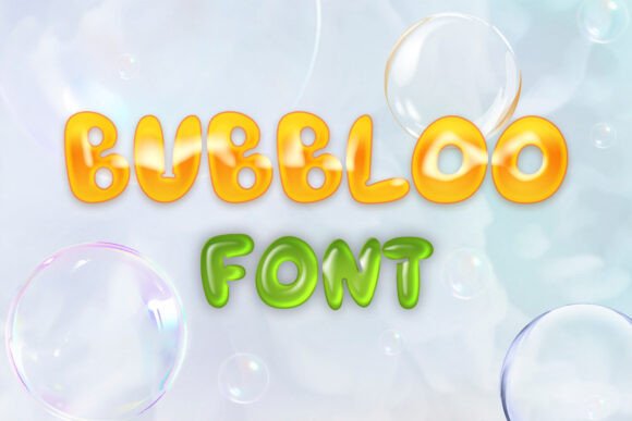 Bubbloo Font: The Playful Typeface for Vibrant Branding