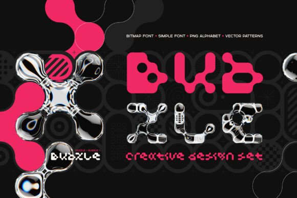Bubzle: The Creative Display Font for Modern Web Design