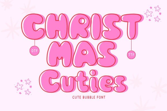 Christmas Cuties: The Perfect Display Font for Holiday Editorial Design