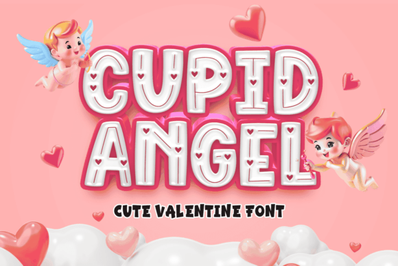 Cupid Angel: The Sweet Display Font for Romantic Branding