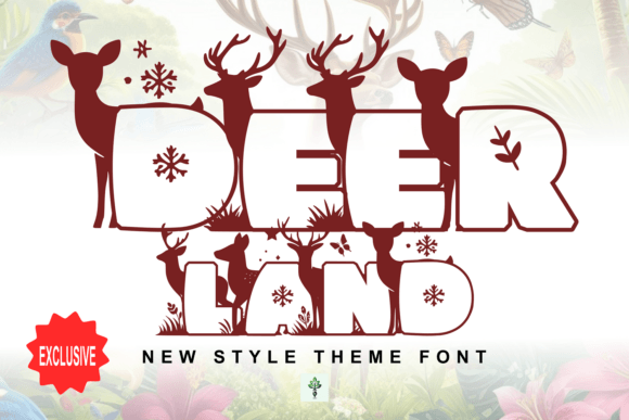 Deer Land: The Perfect Display Font for Elegant Branding