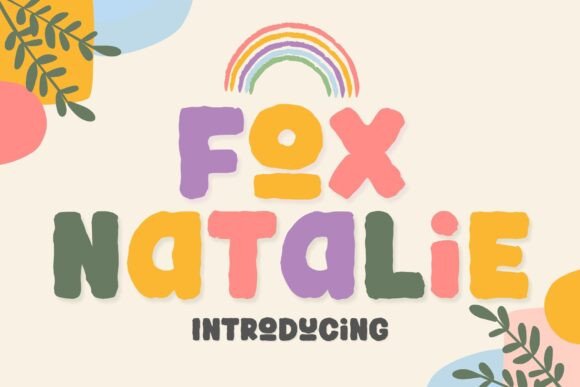 Fox Natalie: A Playful Display Font for Modern Editorial Design