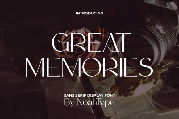 Great Memories: The Modern Typeface for Polished Brand Identity