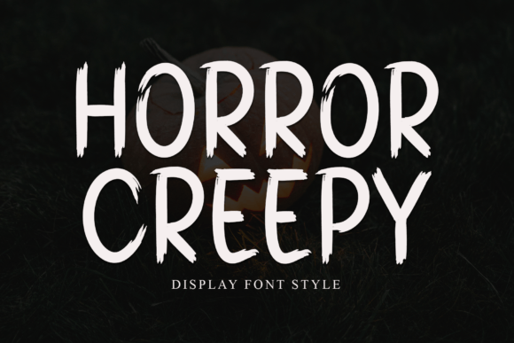 Horror Creepy: The Spooky Display Font for Digital Branding
