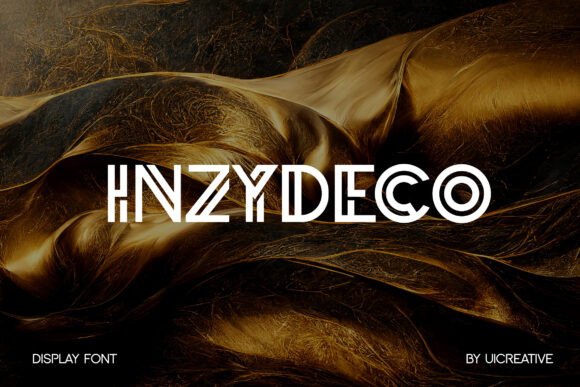 Inzydeco: The Premium Display Font for Modern Digital Branding