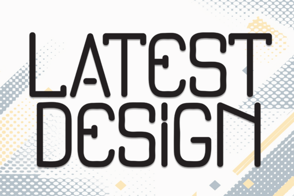 Latest Design: The Bold Typeface for Standout Shop Branding