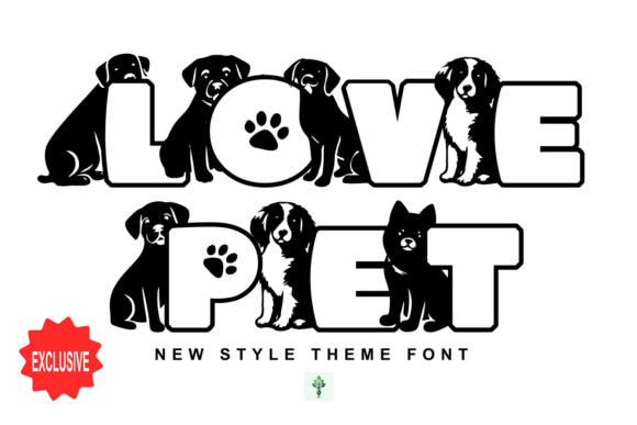 Love Pet: A Magical Display Font for Modern Web Design
