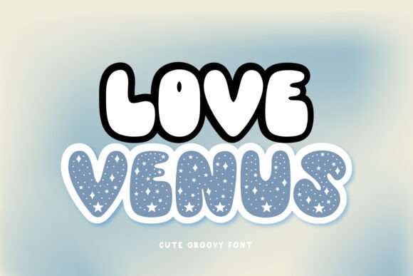 Love Venus: A Groovy Display Font for Modern Web Design