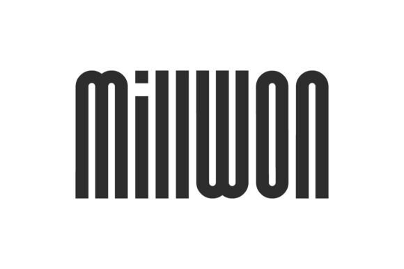Millwon Font: The Playful Typeface for Modern Brand Identity