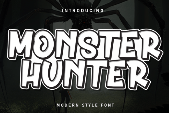Monster Hunter: The Ultimate Display Font for Bold Designs