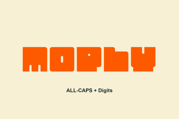 Moply: The Bold Retro Display Font for Creative Makers