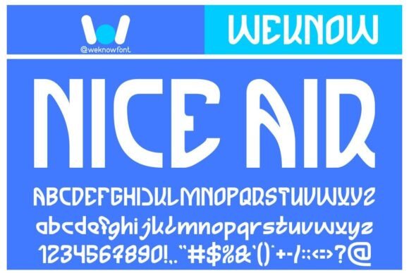 Nice Air: The Dynamic Display Font for Modern Campaigns