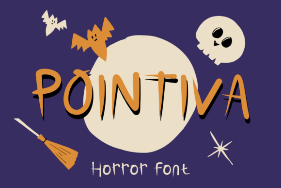 Pointiva: The Spine-Chilling Horror Typeface for Crafters