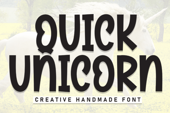 Quick Unicorn: The Perfect Display Font for Whimsical Web Design