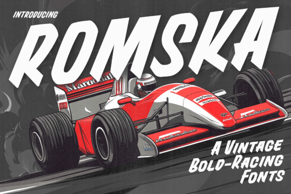 Romska: The Bold Vintage Typeface for High-Impact Marketing