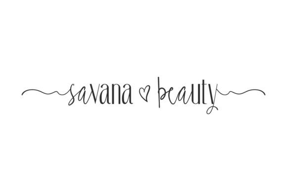 Savana Beauty: A Premium Display Font for Modern Campaigns