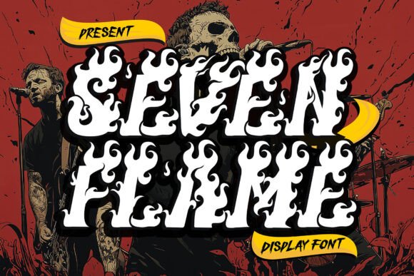 Seven Flame: The Perfect Display Typeface for Bold Editorial Design