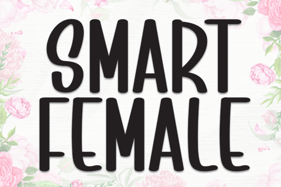 Smart Female: A Hand-Scripted Display Typeface for Editorial Design