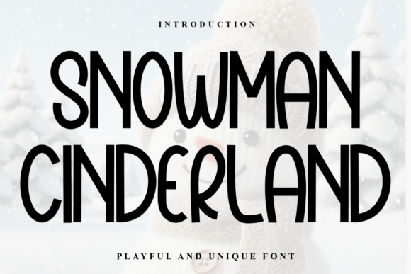 Snowman Cinderland: The Premium Display Font for Scroll-Stopping Visuals