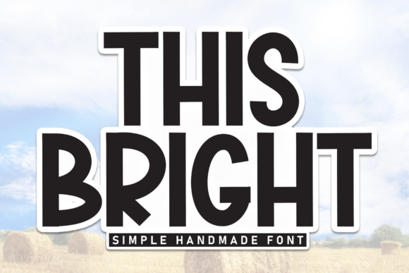 This Bright: The Bold Display Font for Vibrant Branding