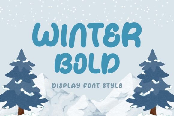 Winter Bold: The Cute Display Font for Seasonal Branding