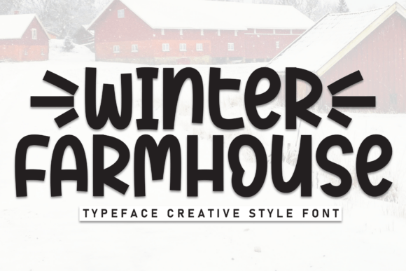 Winter Farmhouse: The Sweet Handwritten Font for Seasonal Campaigns